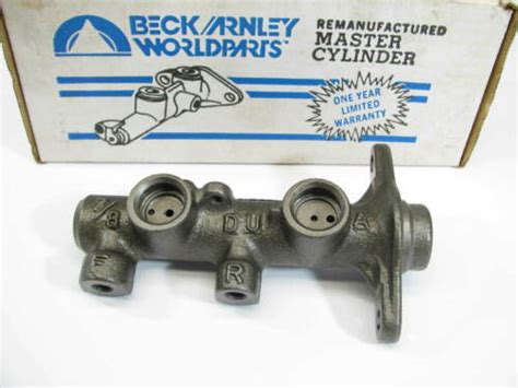 REMAN Beck Arnley 078 0120 Brake Master Cylinder W O Reservoir EBay