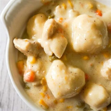 Chicken and Dumplings with Bisquick - This is Not Diet Food