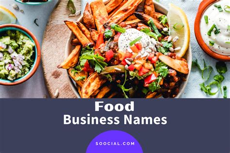 621 Mouth Watering Food Business Name Ideas Creative 51 Off