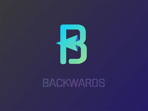 Backwards Logo by TMRD on Dribbble