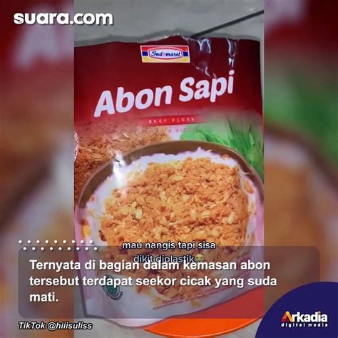 Makan Abon Hampir Sebungkus Cewek Syok Gara Gara Temukan Hal Ini