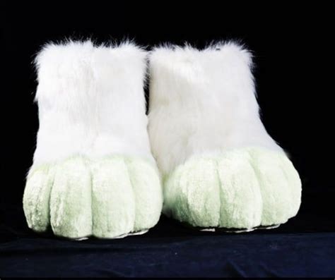 White Feet Paws Fursuit Kemono Toony Kigurumi Fursona Kawaii Outdoor