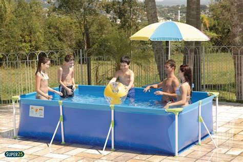 Piscina Premium 3700 Litros Estruturada Lona Mor você encontra na