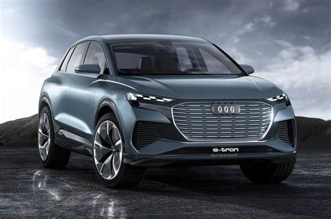 Audi Q4 E Tron Electric Suv Revealed At Geneva Autocar India