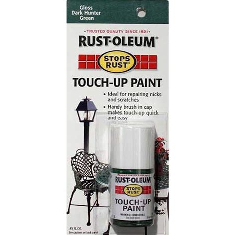 Rust Oleum Stops Rust 0 45 Oz Gloss Dark Hunter Green Touch Up Paint