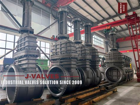 Showcase of J-VALVES Company's Big Size Gate Valves: Performance