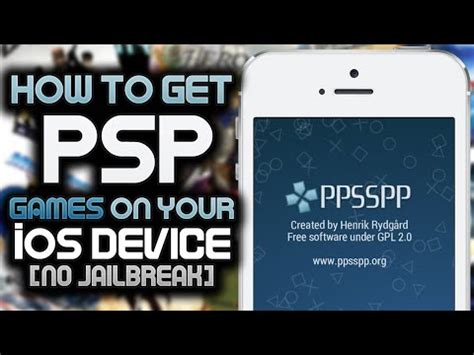 Como Jogar Psp No Ios Emulador Ppsspp Para Iphone Est Dispon Vel