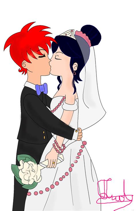 Phineas and Isabella finnaly married by TuDoRlUcIa on DeviantArt