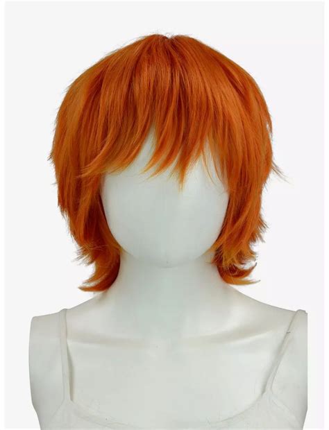 Epic Cosplay Apollo Autumn Orange Shaggy Wig For Spiking Hot Topic