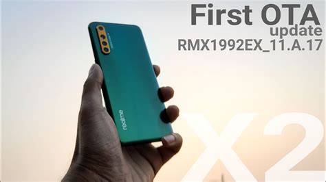 Realme X2 First OTA Update A 17 January Detailed Overview Manually