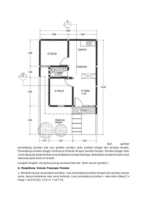 Detail Biaya Pondasi Rumah Koleksi Nomer