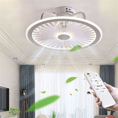 Ventilateur De Plafond Avec Éclairage Télécommande Dimmable 56W LED