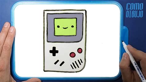 🎮🥇 Cómo Dibujar Una Game Boy Paso A Paso Dibujo Fácil De Una Game Boy