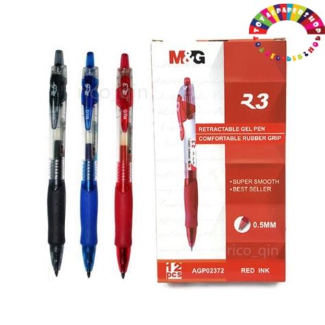 M G R3 Retractable Gel Pen R5 Retractable Gel Pen 0 5mm 0 7mm