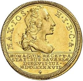 1 Ducat Maximilian III Joseph Electorate Of Bavaria Numista