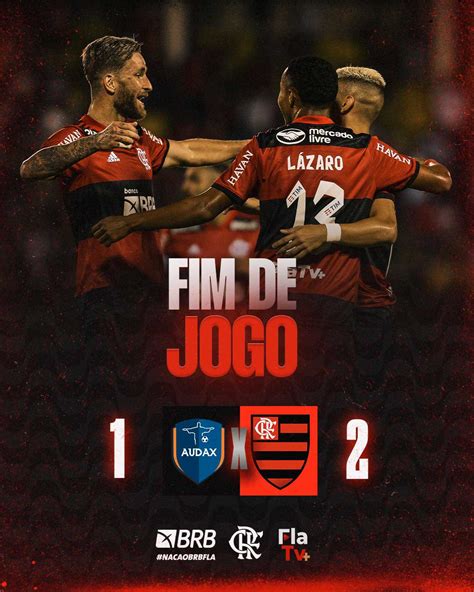 Flamengo On Twitter Fim De Jogo No Raulino O Meng O Vence O Audax