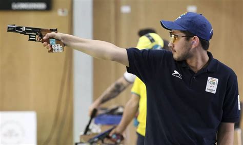 Anish Bhanwala India S Shooting Star Gears Up For Paris Olympics