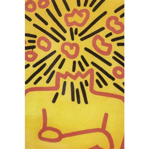 Keith Haring Composition Silkscreen 1990s Chairish