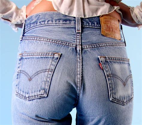 Vintage 80s Levis 501 Denim Jeans 30 X 36 Shrink To Fit