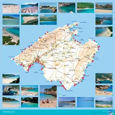 Best Beaches Mallorca Map