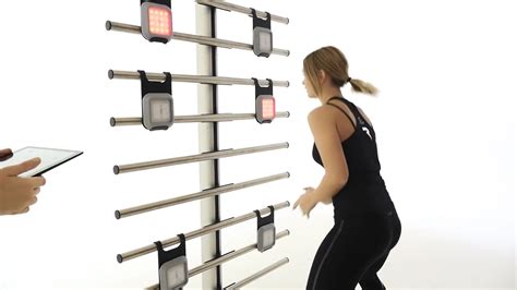 Train to React with Reax Lights. Touch Sensor Fitness Training. Improve ...
