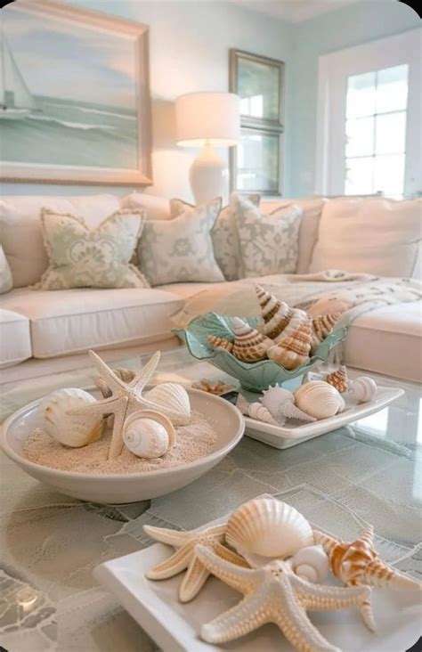 Pin By Judy Oleary On Beachy Coastal Decor In 2024 Beach Theme Living