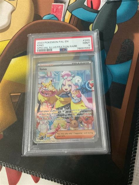 Iono Sir Secret Illustration Rare Pokemon Sir Psa Slabs Modern