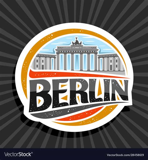 Logo for berlin Royalty Free Vector Image - VectorStock