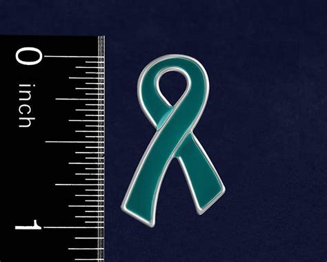 Large Flat Sexual Assault Awareness Ribbon Pins Etsy