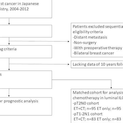 Consort Diagram Of This Study Idc Invasive Ductal Carcinoma Ilc