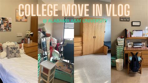 COLLEGE MOVE IN VLOG Dorm Tour Alabama A M University Knight Moving