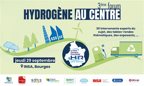 Forum Hydrogène au Centre France Hydrogène France Hydrogène