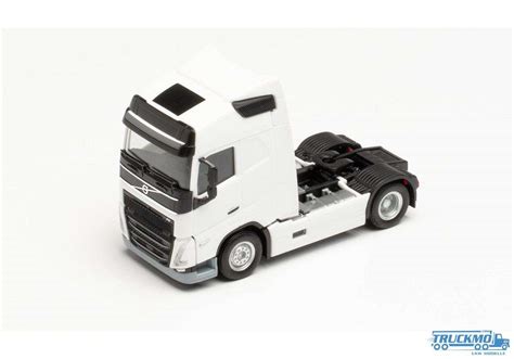 Herpa Volvo FH Globetrotter 2020 Basic Zugmaschine weiß 313605