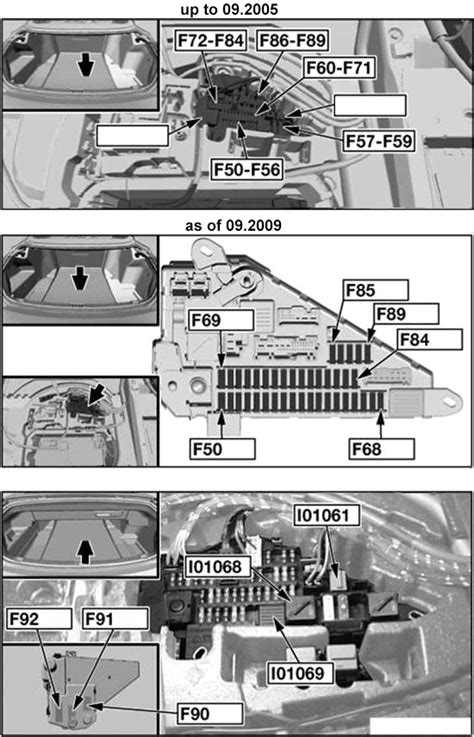 Bmw 6 Series E63 E64 2004 2010 Fuse Diagram •