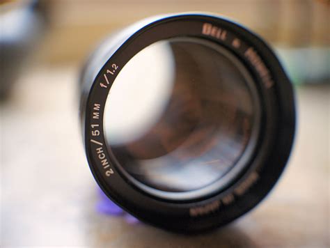 Reused Glass Bell And Howell 51 Mm F12 Projection Lens