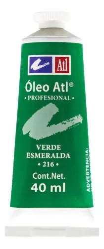 Oleo Atl T Tubo De Ml Color A Escoger Pintura Color Verde