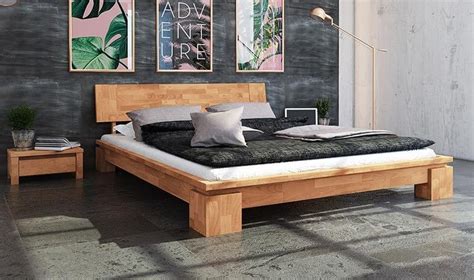 Lit En Bois Massif Avec Sommier Et Matelas Vinci House And Garden