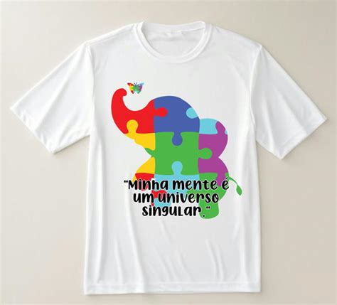 Camiseta Autismo Elo7 Produtos Especiais