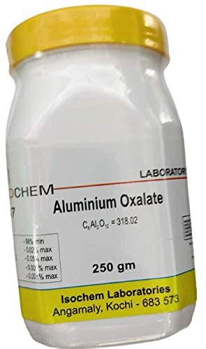 ISOCHEM Aluminium Oxalate 250GM Assay 98 Min Amazon In Industrial