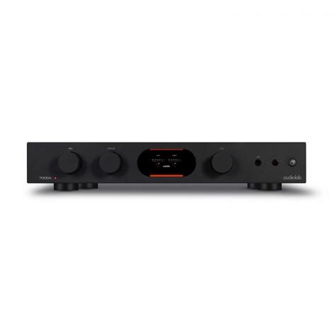 Audiolab A Integrated Stereo Amplifier Black At Av