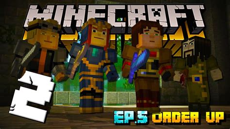 Minecraft Story Mode Episode 5 Part 2 Order Up Walkthrough