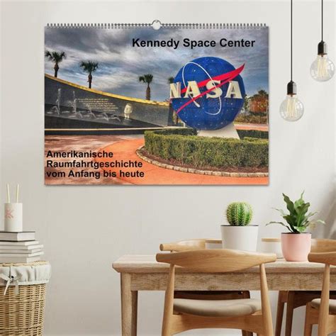 Kennedy Space Center Wandkalender 2024 DIN A2 Quer CALVENDO