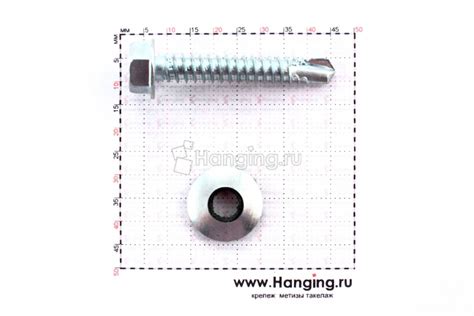Кровельные саморезы 6,3х38 по металлу с буром (сверлом). Кровельные ...