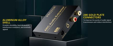 PROZOR 192KHz DAC Converter ARC Audio Extractor – prozor store