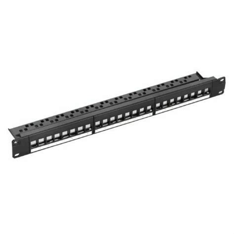 NVT CAT6 UPP335 NaviaTec Cat6 Unshielded 24 Port Patch Panel 1U With