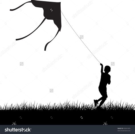 KITE SILHOUETTE CLIPART - 218px Image #14