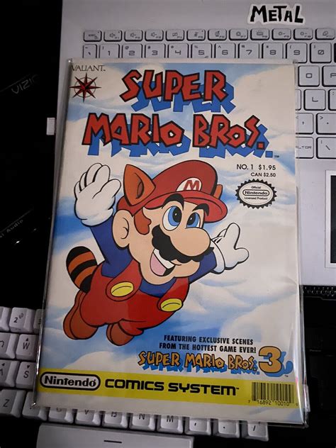 Super Mario Bros Special Edition 1 1990valiant 1st Valiant Comic Made Ebay