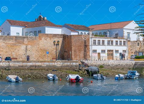 Castle In Portuguese Town Faro Editorial Photography Image Of