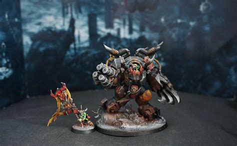 Ghazghkull Thraka Painted Warhammer 40k Indomitus Xenos Army Ork Boss Ebay