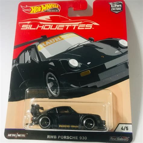 RWB PORSCHE 930 SILHOUETTES HOT WHEELS Shopee Malaysia